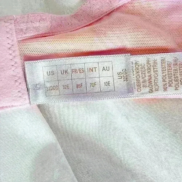 😍 NWT 😍 Savage x Fenty Gingham Remix Unlined Plunge Bra, Size 32DDD - Picture 4 of 6